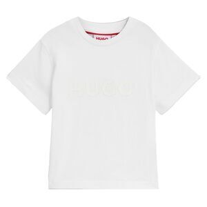 Hugo Childrens/Kids Logo T-Shirt / White